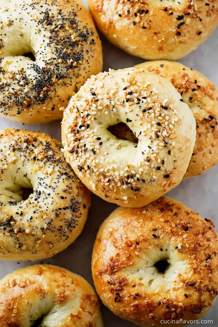 3 Ingredient Air Fryer Bagels