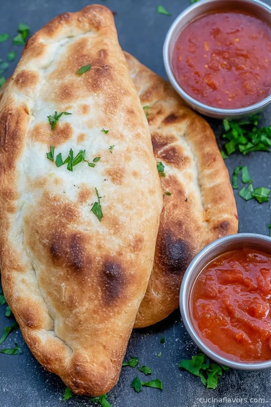 Air Fryer Calzones