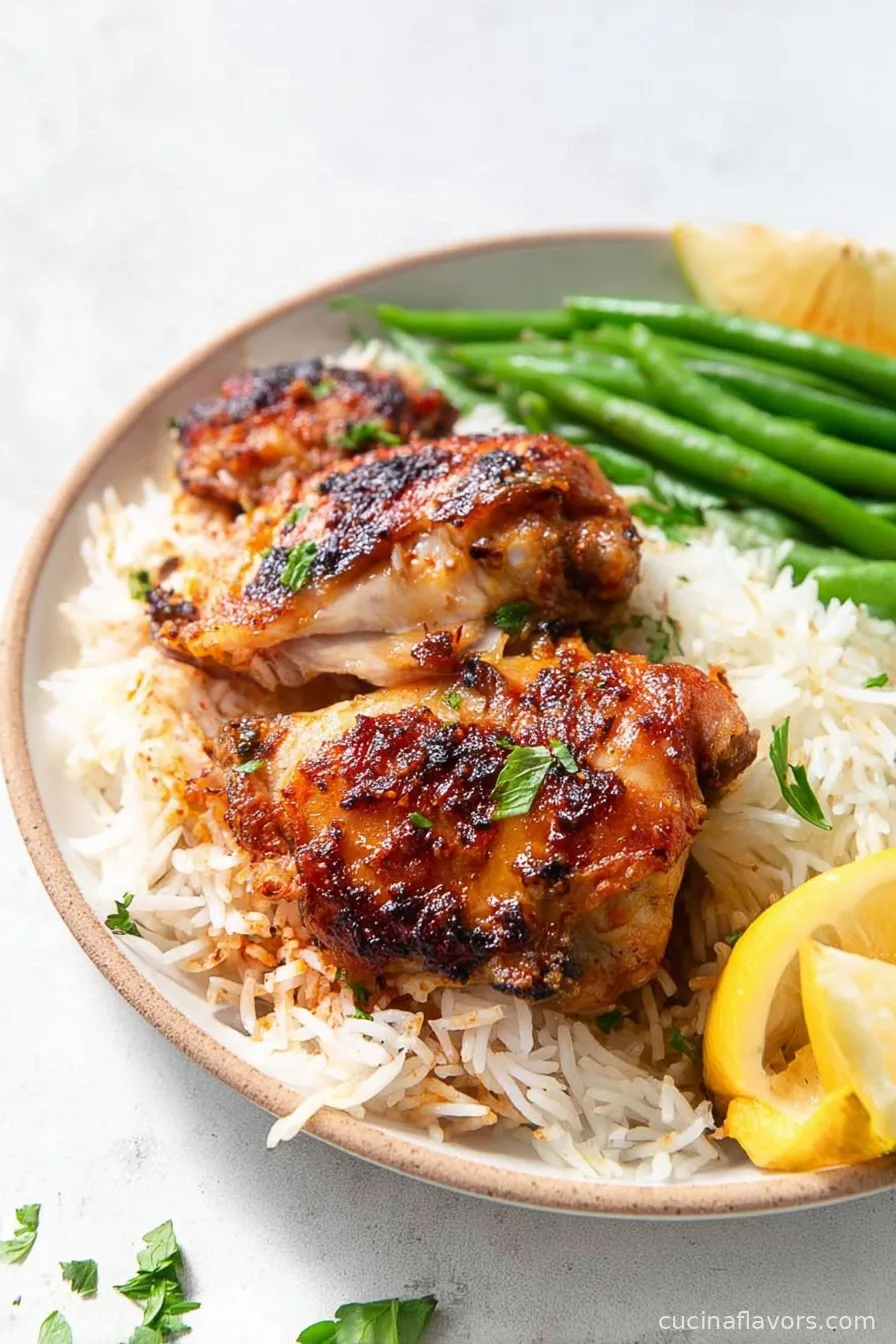 Air Fryer Chicken Thighs