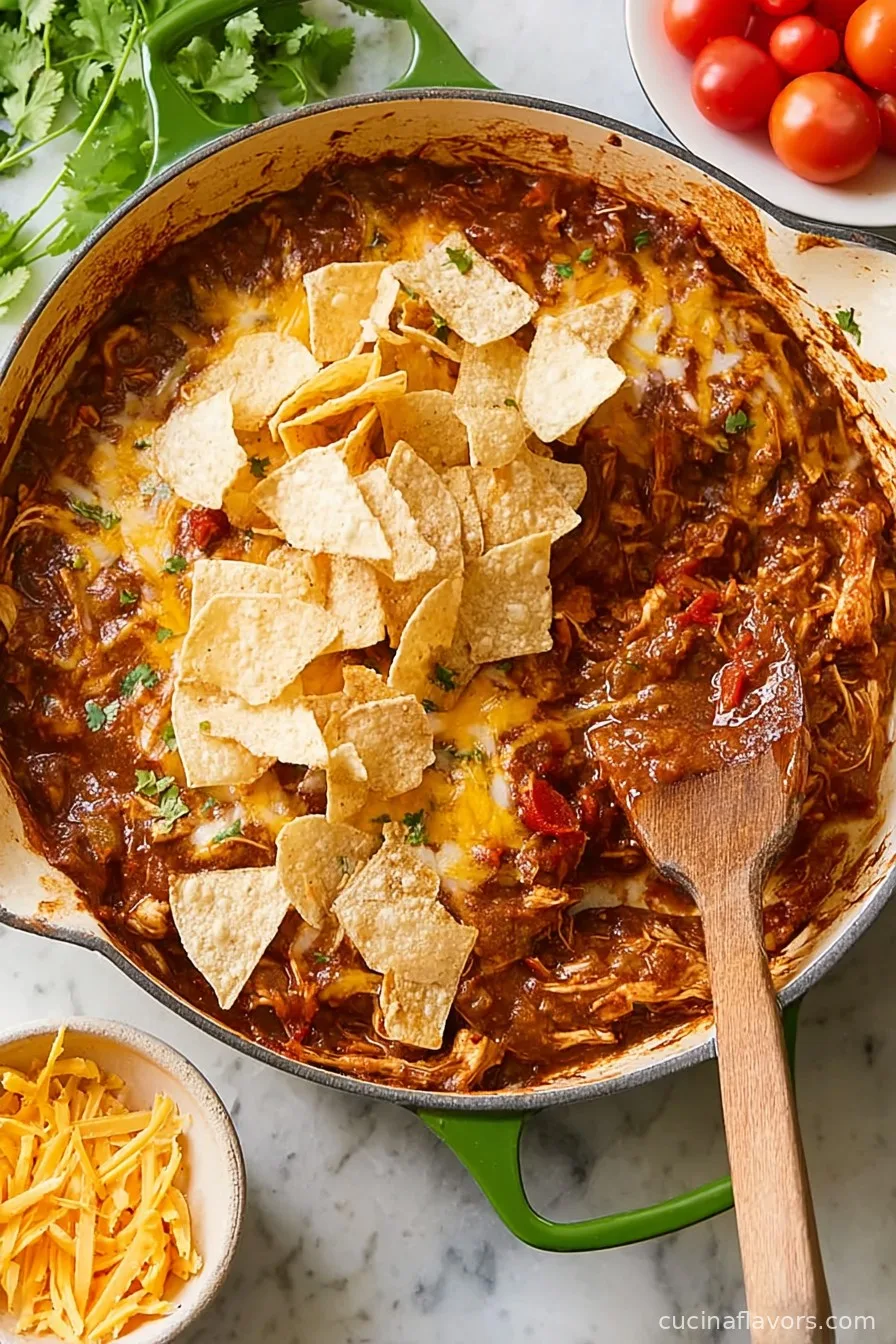 Chicken Enchilada Skillet