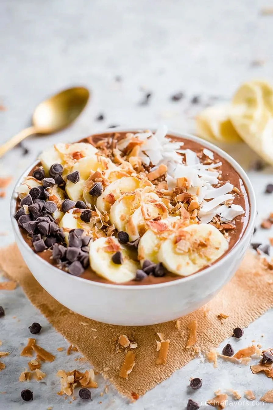 Chunky Monkey Smoothie Bowls