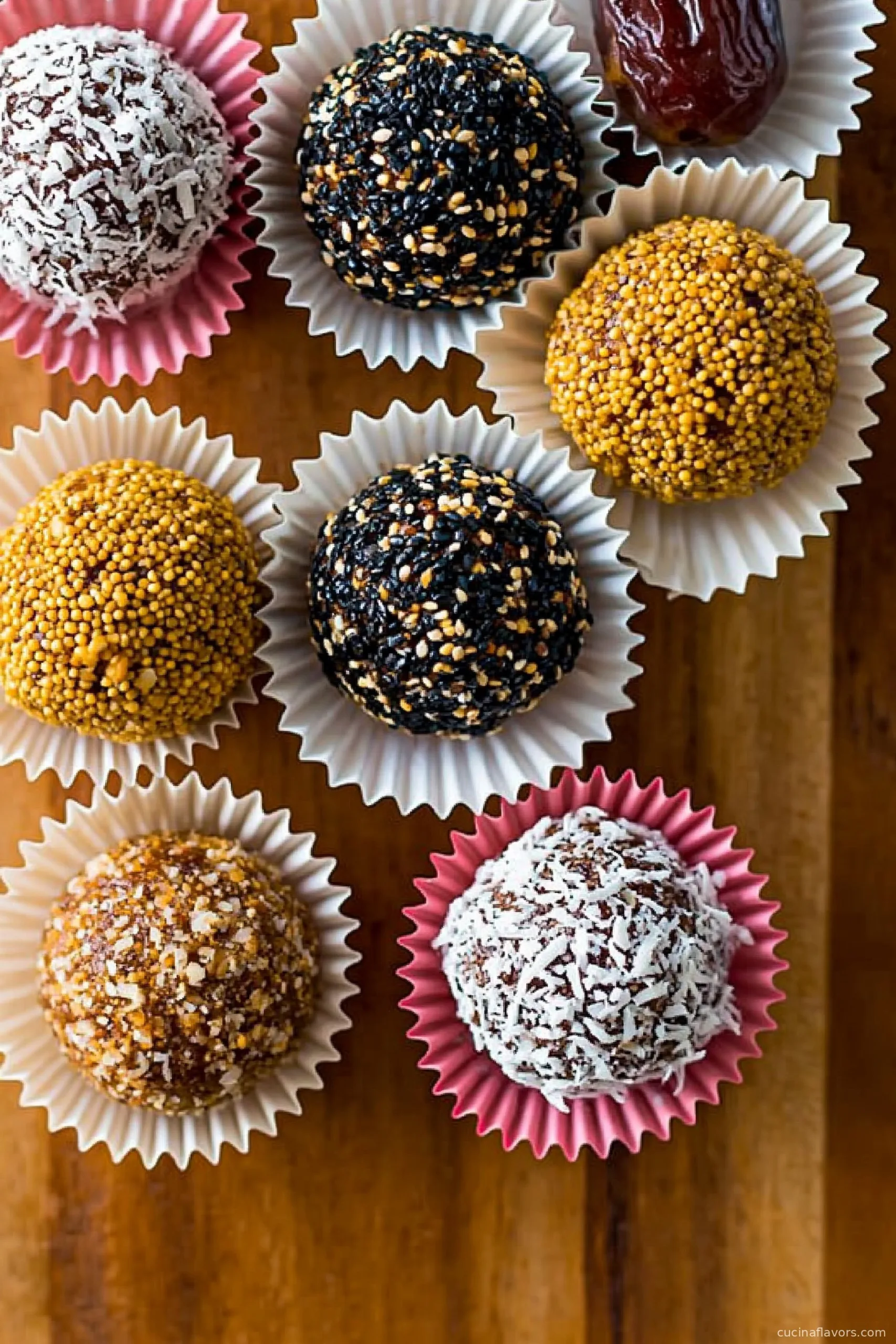 Coconut Date Balls