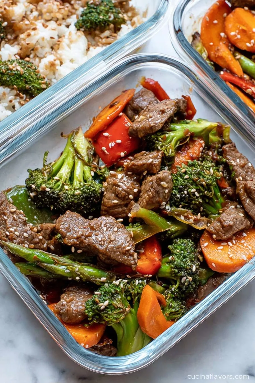 Easy Beef Stir Fry for Clean Eating Meal Prep