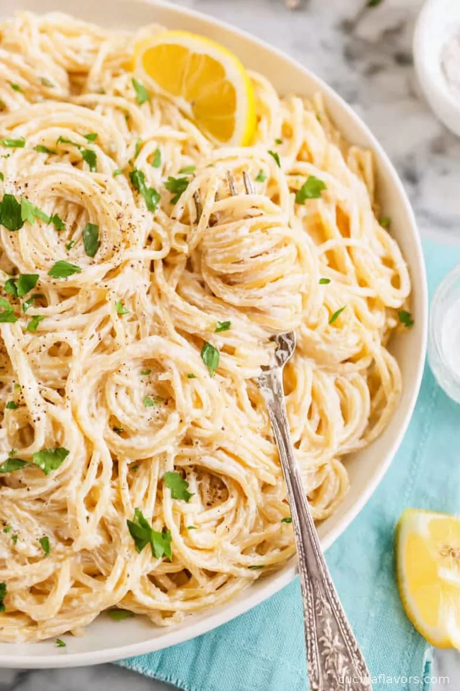 Easy Lemon Pasta