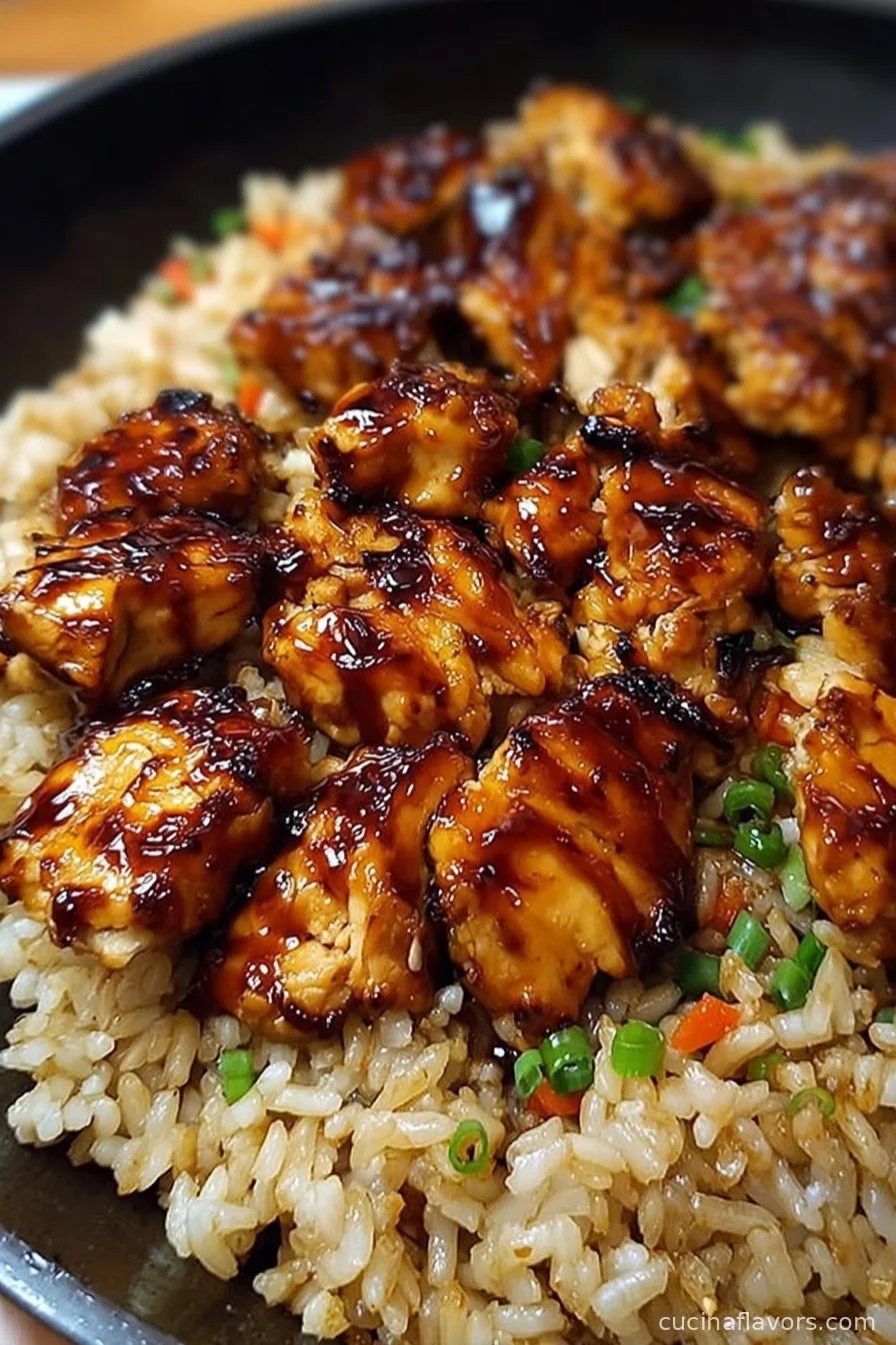 Easy One-Pan Bold Honey BBQ Chicken Rice Recipe