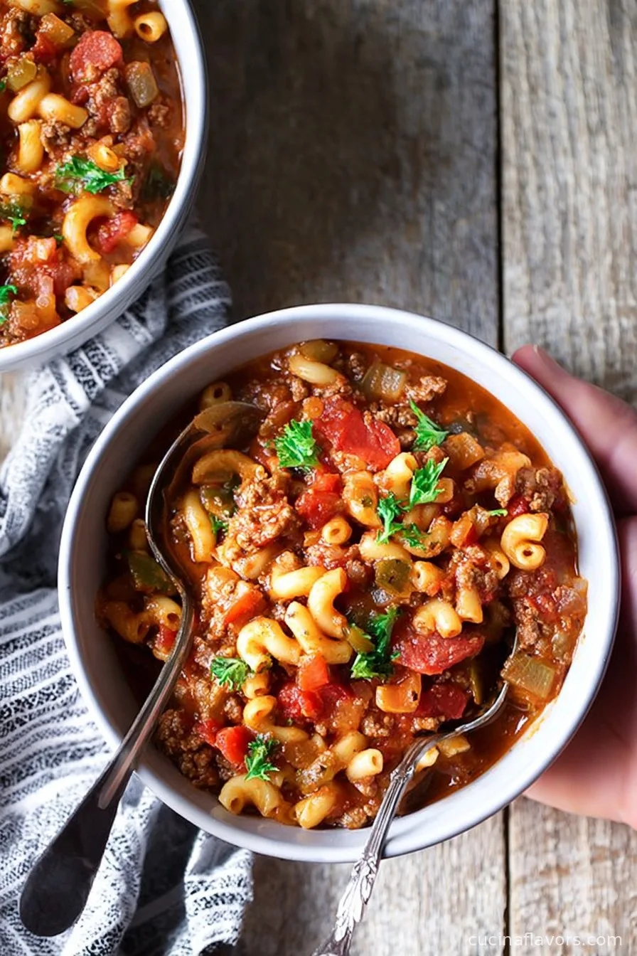 Easy One-Pot Goulash