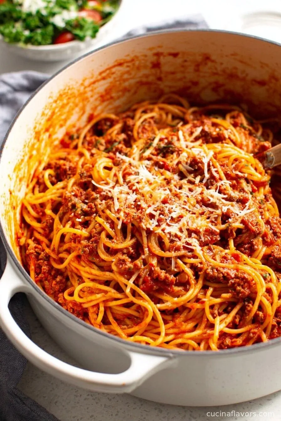 Easy One-Pot Spaghetti