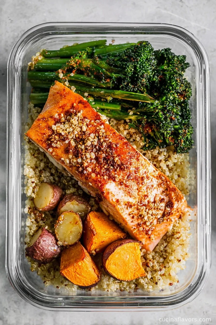 Easy Salmon Meal Prep Bowl