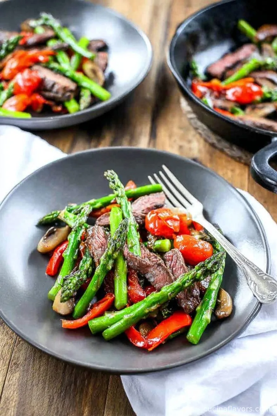 Easy Steak & Asparagus Stir Fry