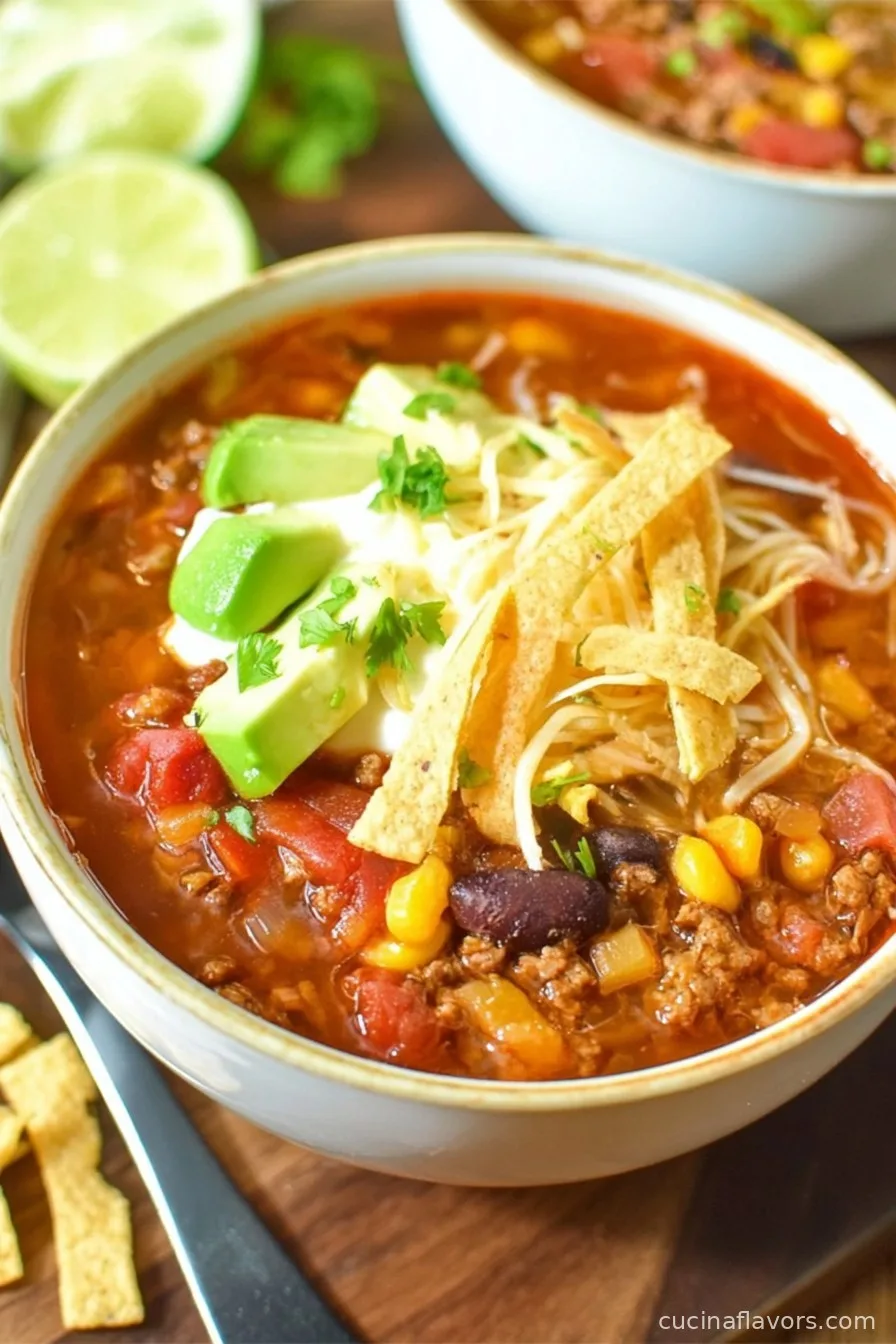 Easy Taco Soup