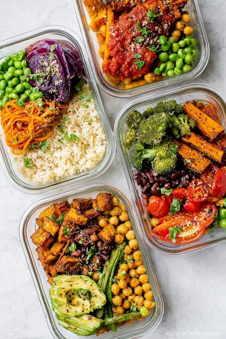 Easy Vegan Meal Prep Bowls
