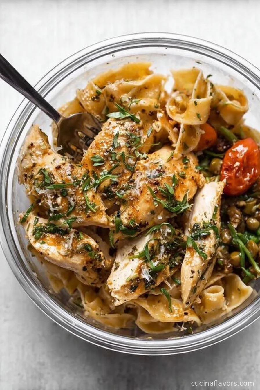 Herb Butter Chicken Meal Prep