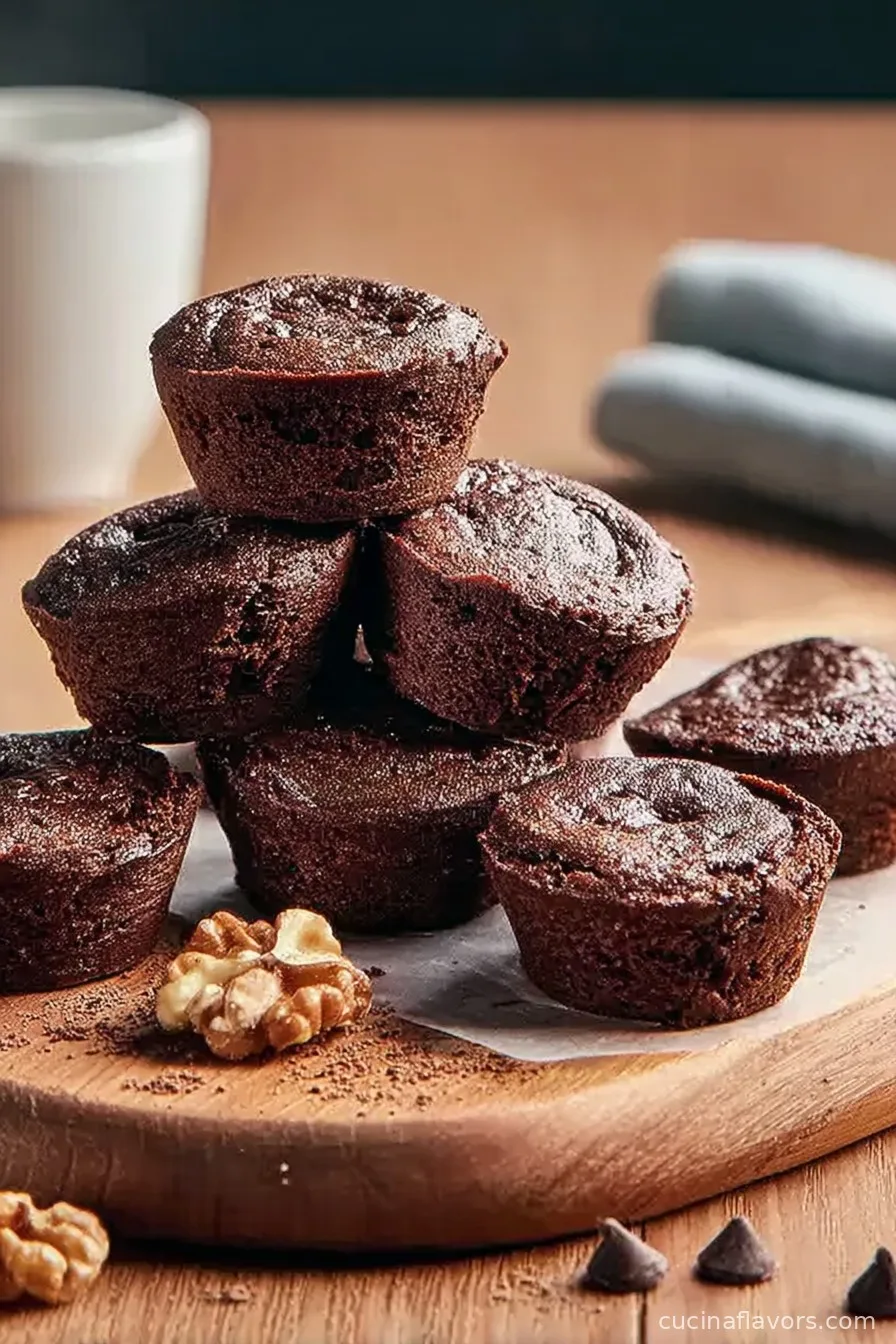 High Protein Brownie Bites