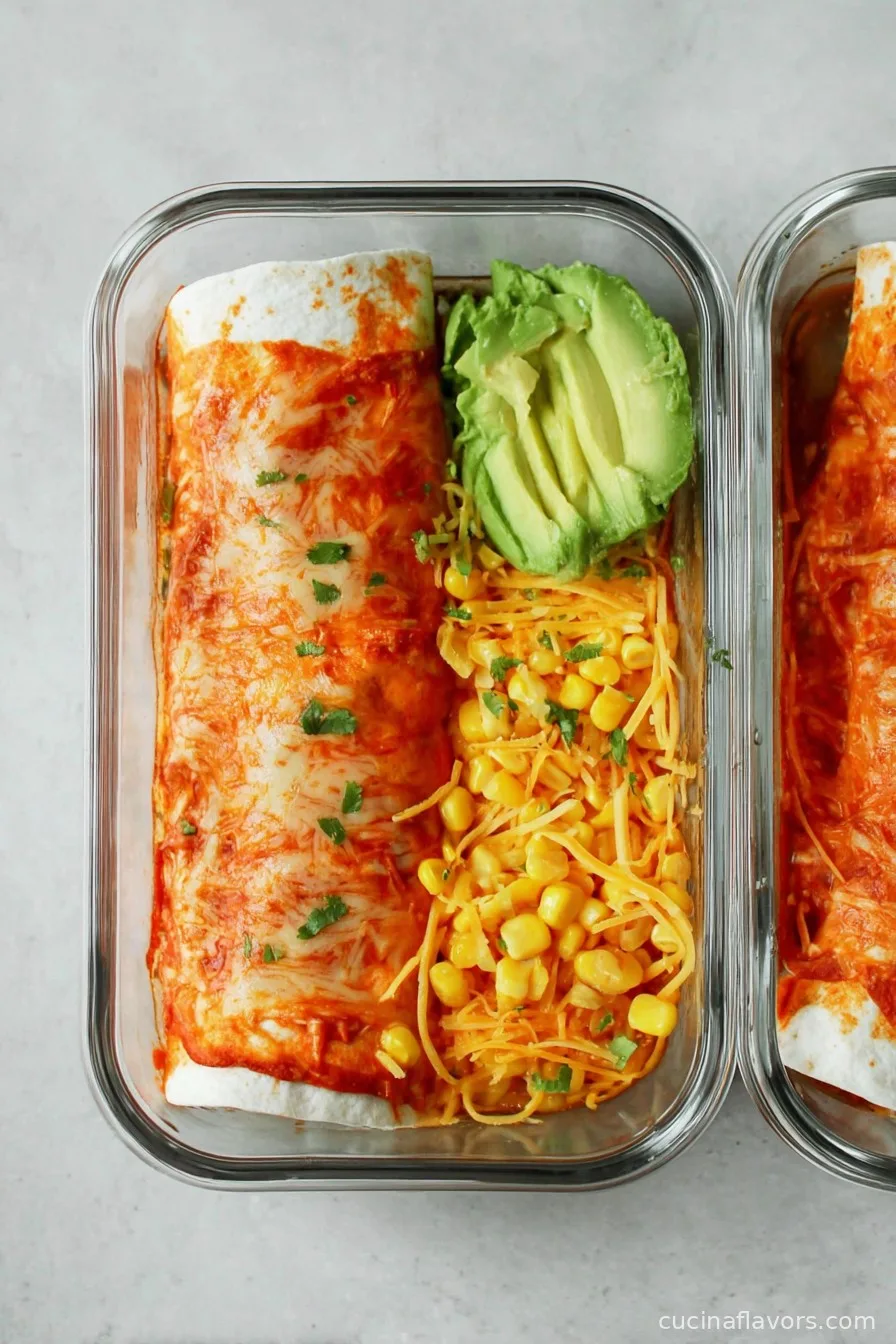 Meal Prep Enchiladas