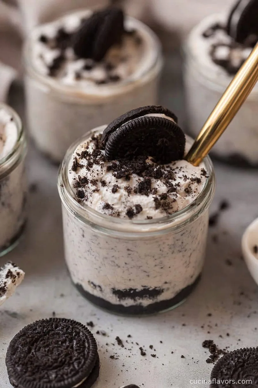 No-Bake Oreo Cheesecake Cups