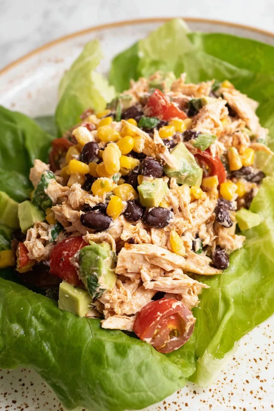 Quick Southwest Chicken Salad Meal Prep