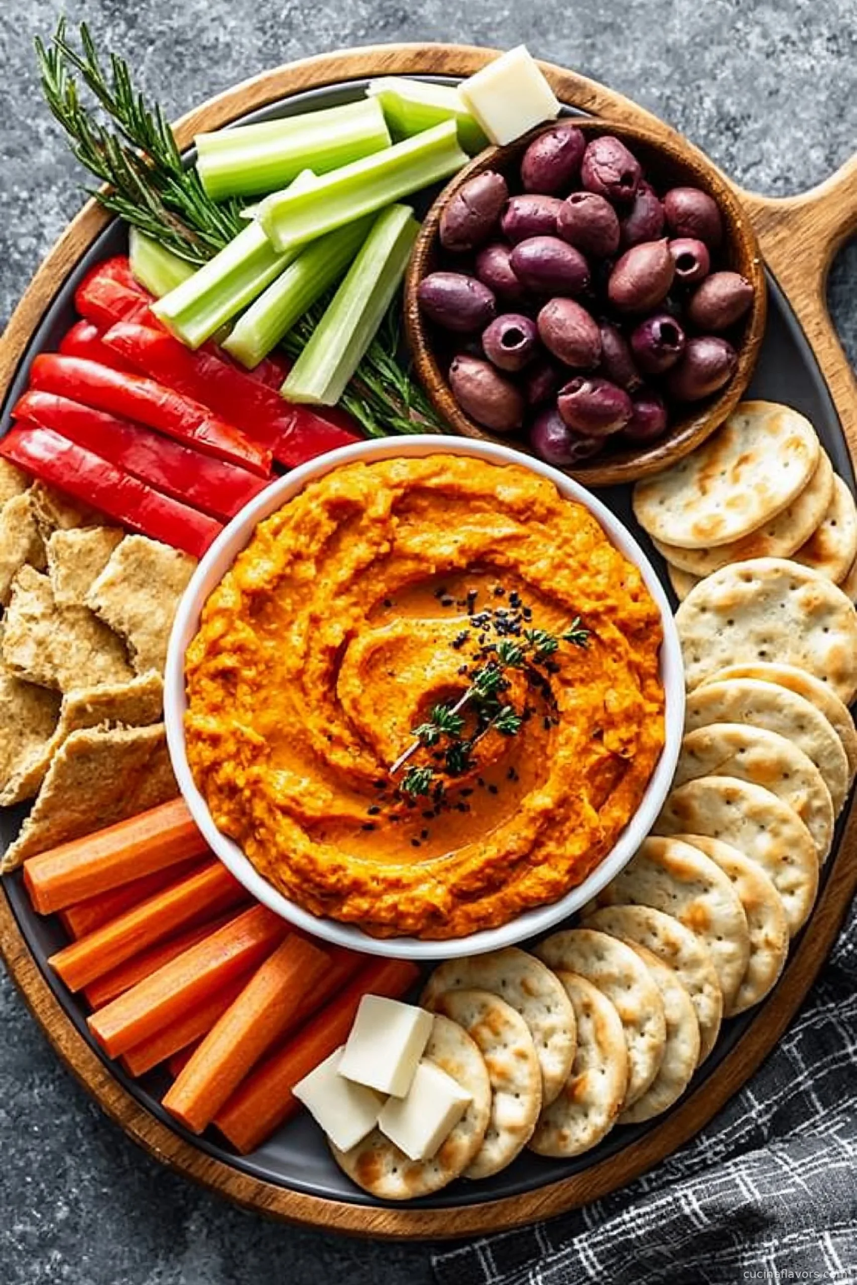 Roasted Red Pepper Dip