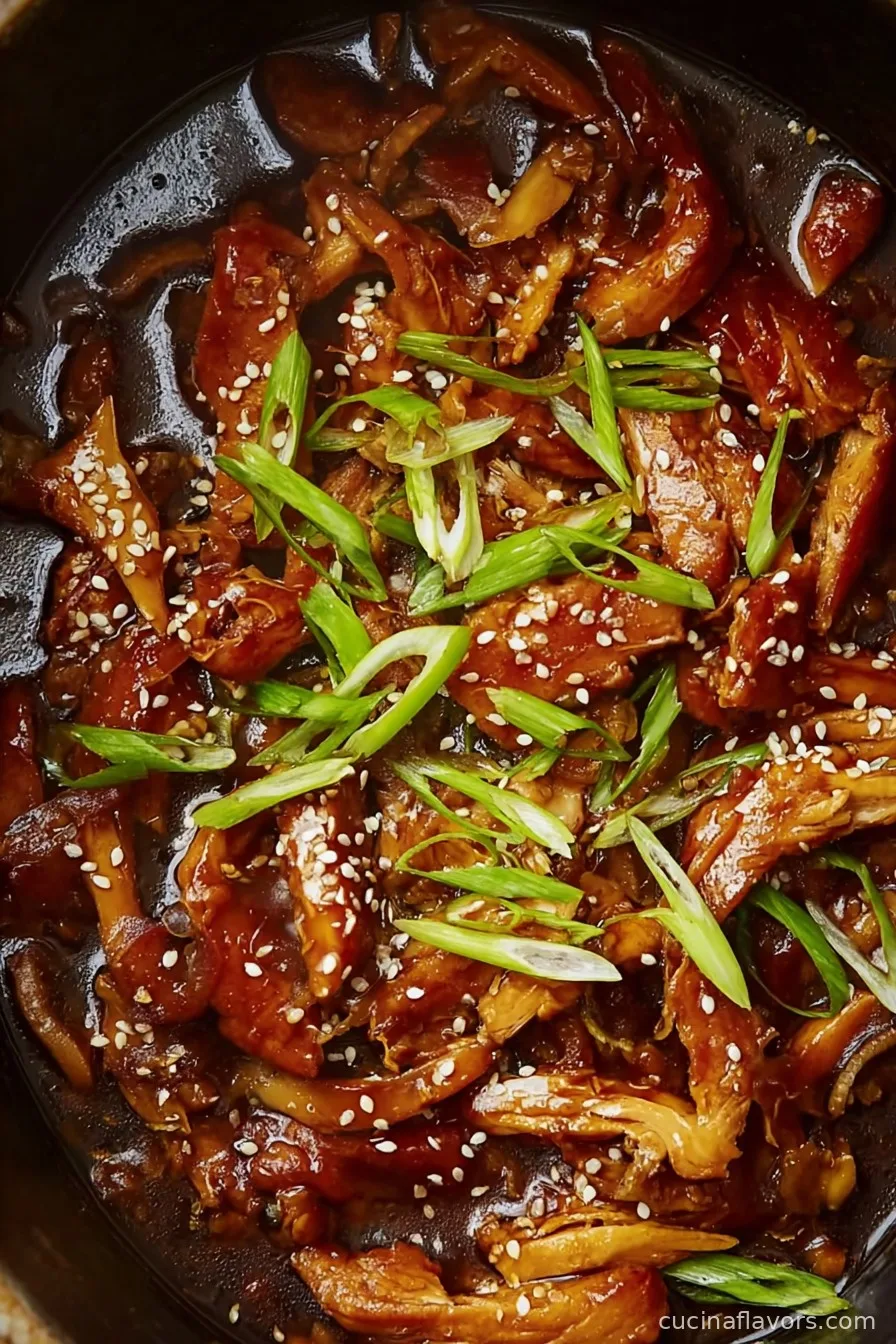 Slow Cooker Honey Sesame Chicken
