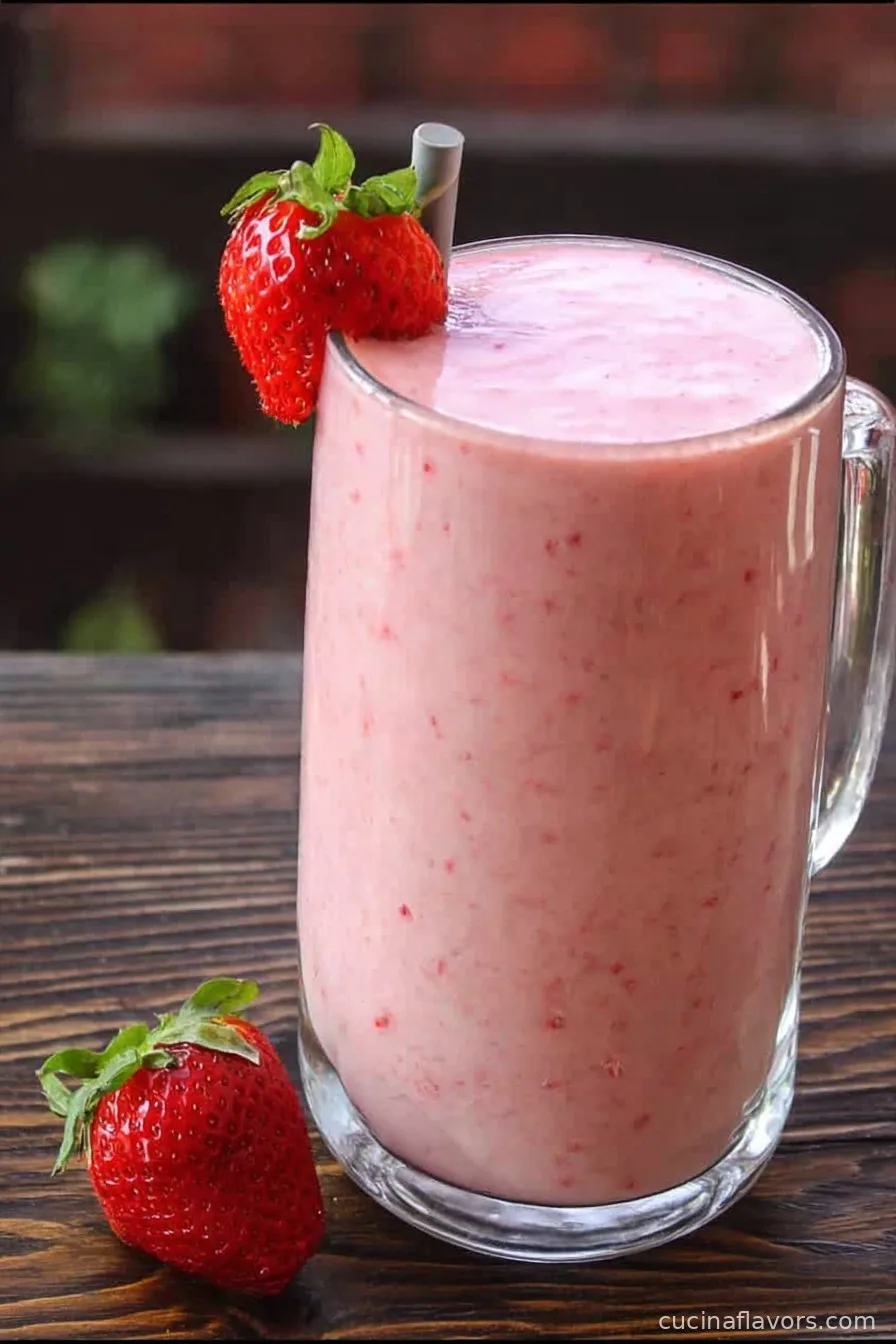 Strawberry Banana Smoothie