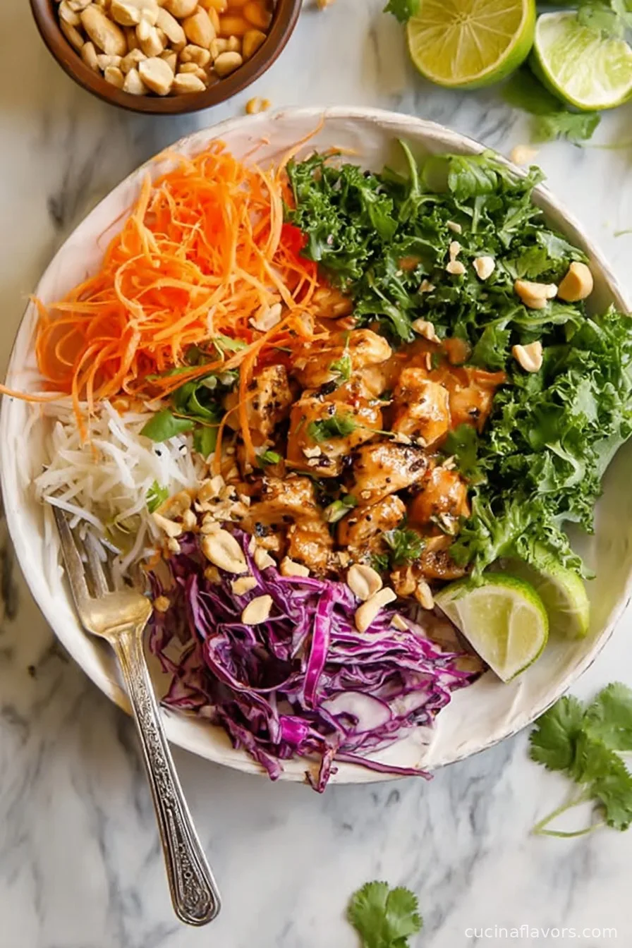 Thai Chicken Buddha Bowls