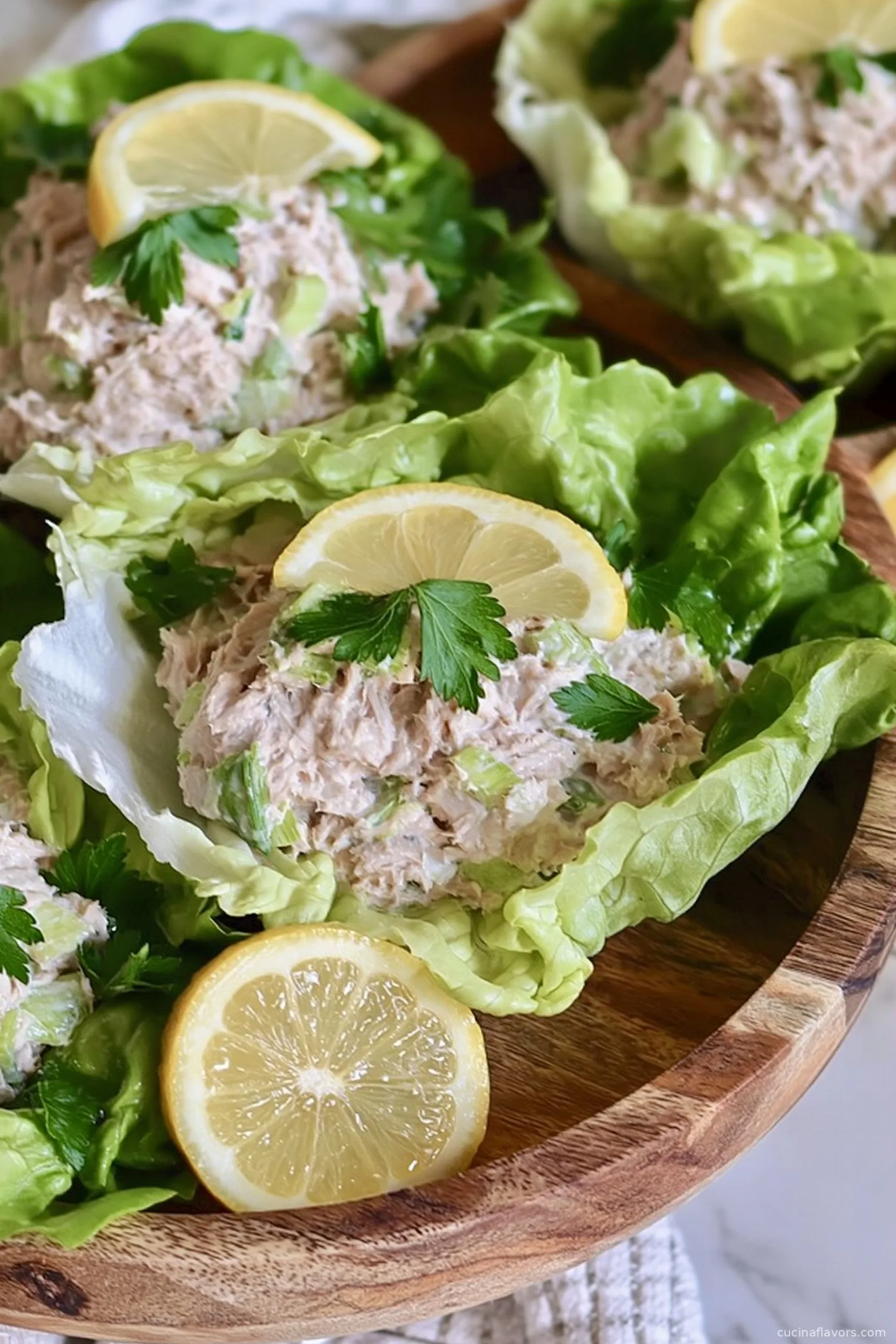 Tuna Lettuce Wraps